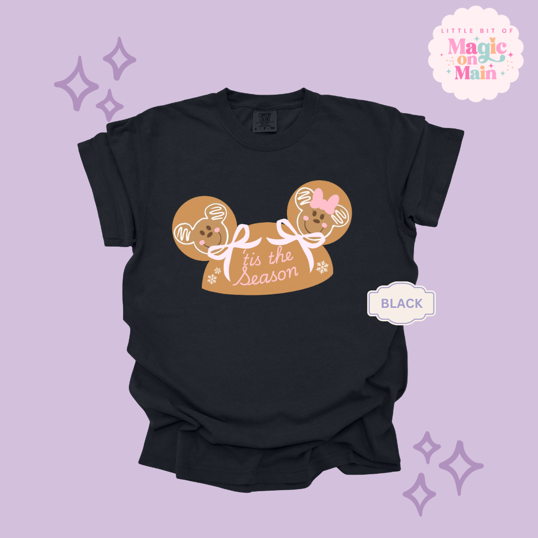 PRINTED GINGERBREAD HAT - EXCLUSIVE TO MoM - ADULT T-SHIRT