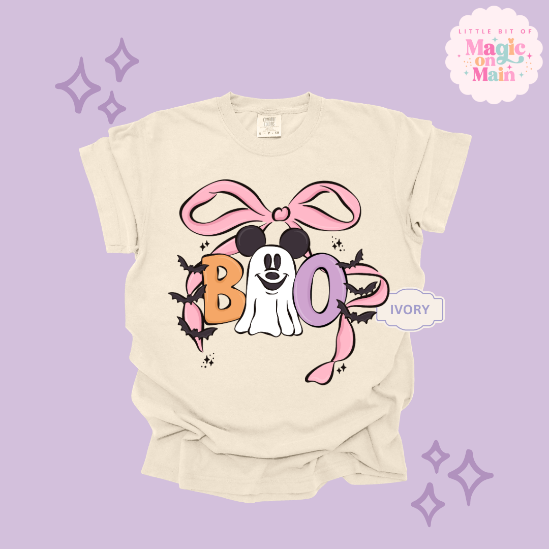 PRINTED BOO (no text) - ADULT T-SHIRT