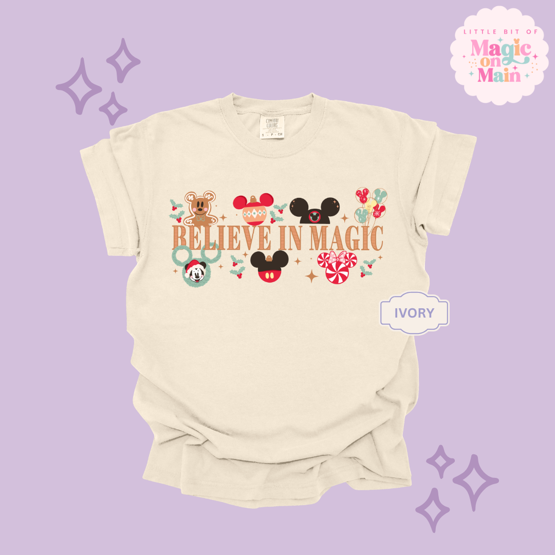 PRINTED BELIEVE IN MAGIC - EXCLUSIVE TO MoM  - ADULT T-SHIRT