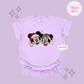 EMBROIDERED MICKEY & MINNIE CHRISTMAS - ADULT T-SHIRT