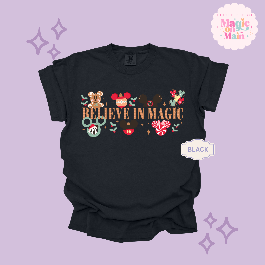 PRINTED BELIEVE IN MAGIC - EXCLUSIVE TO MoM  - ADULT T-SHIRT