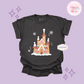 PRINTED GINGERBREAD CASTLE - EXCLUSIVE TO MoM - ADULT T-SHIRT