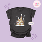 EMBROIDERED GINGERBREAD CASTLE - EXCLUSIVE TO MoM - ADULT T-SHIRT
