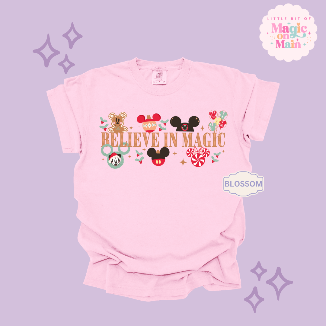 PRINTED BELIEVE IN MAGIC - EXCLUSIVE TO MoM  - ADULT T-SHIRT