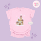 EMBROIDERED GINGERBREAD CASTLE - EXCLUSIVE TO MoM - ADULT T-SHIRT