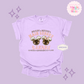 EMBROIDERED MAIN STREET BAKERY PINK - ADULT T-SHIRT