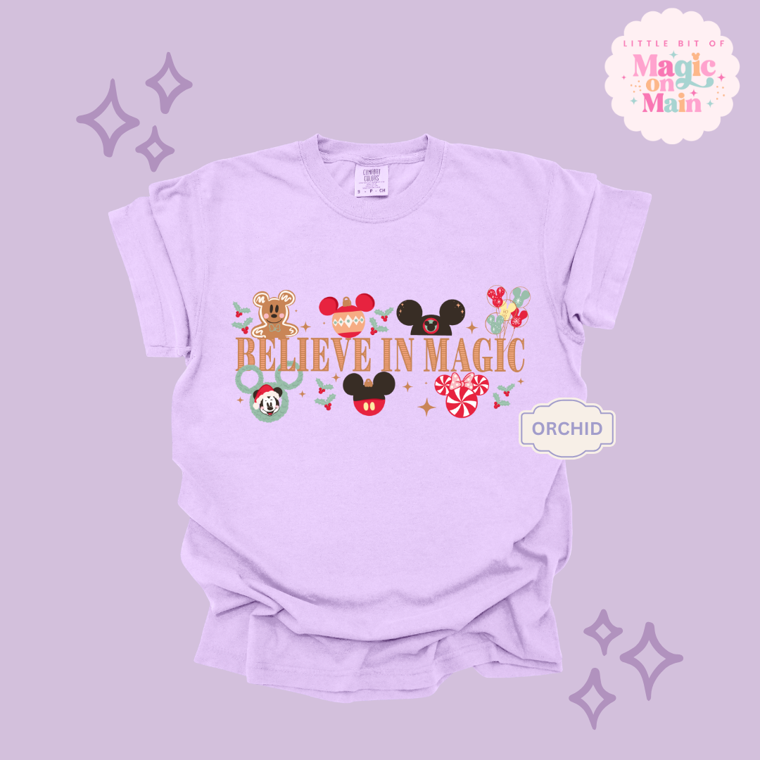 PRINTED BELIEVE IN MAGIC - EXCLUSIVE TO MoM  - ADULT T-SHIRT
