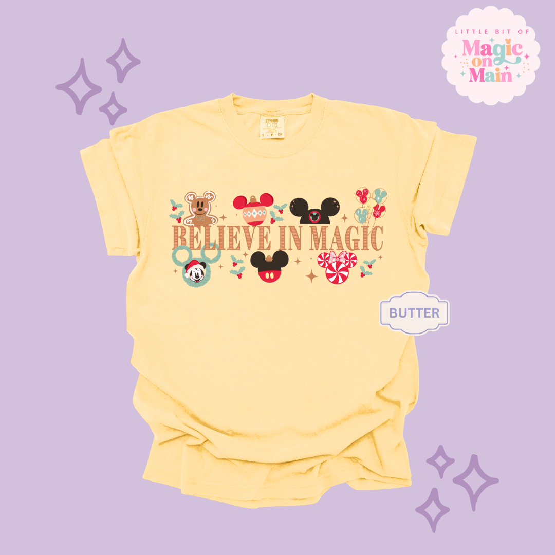 PRINTED BELIEVE IN MAGIC - EXCLUSIVE TO MoM  - ADULT T-SHIRT