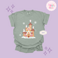 PRINTED GINGERBREAD CASTLE - EXCLUSIVE TO MoM - ADULT T-SHIRT