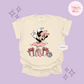 PRINTED MINNIE CHRISTMAS BALLERINA - ADULT T-SHIRT