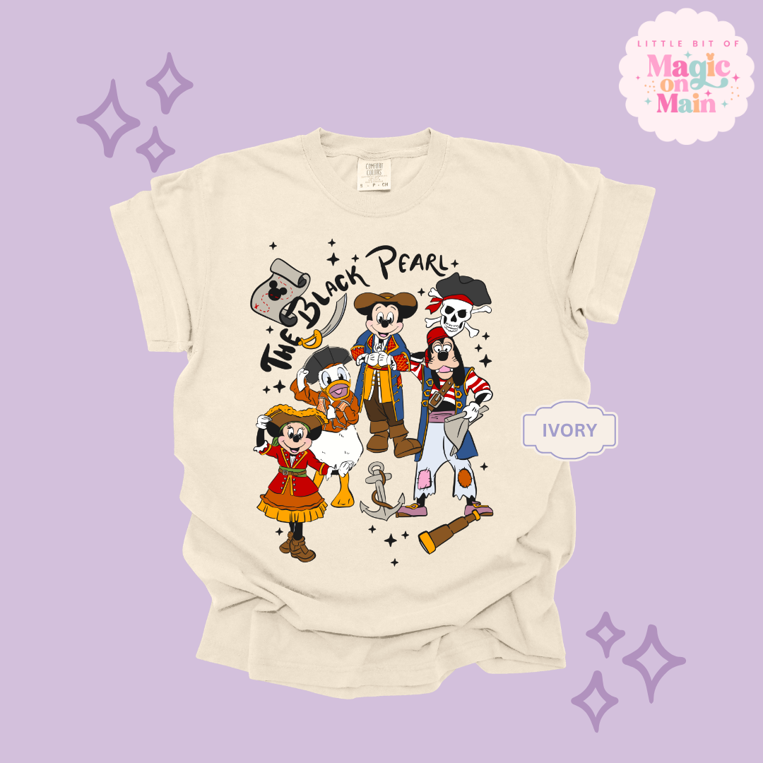 PRINTED PIRATES - ADULT T-SHIRT
