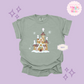 EMBROIDERED GINGERBREAD CASTLE - EXCLUSIVE TO MoM - ADULT T-SHIRT