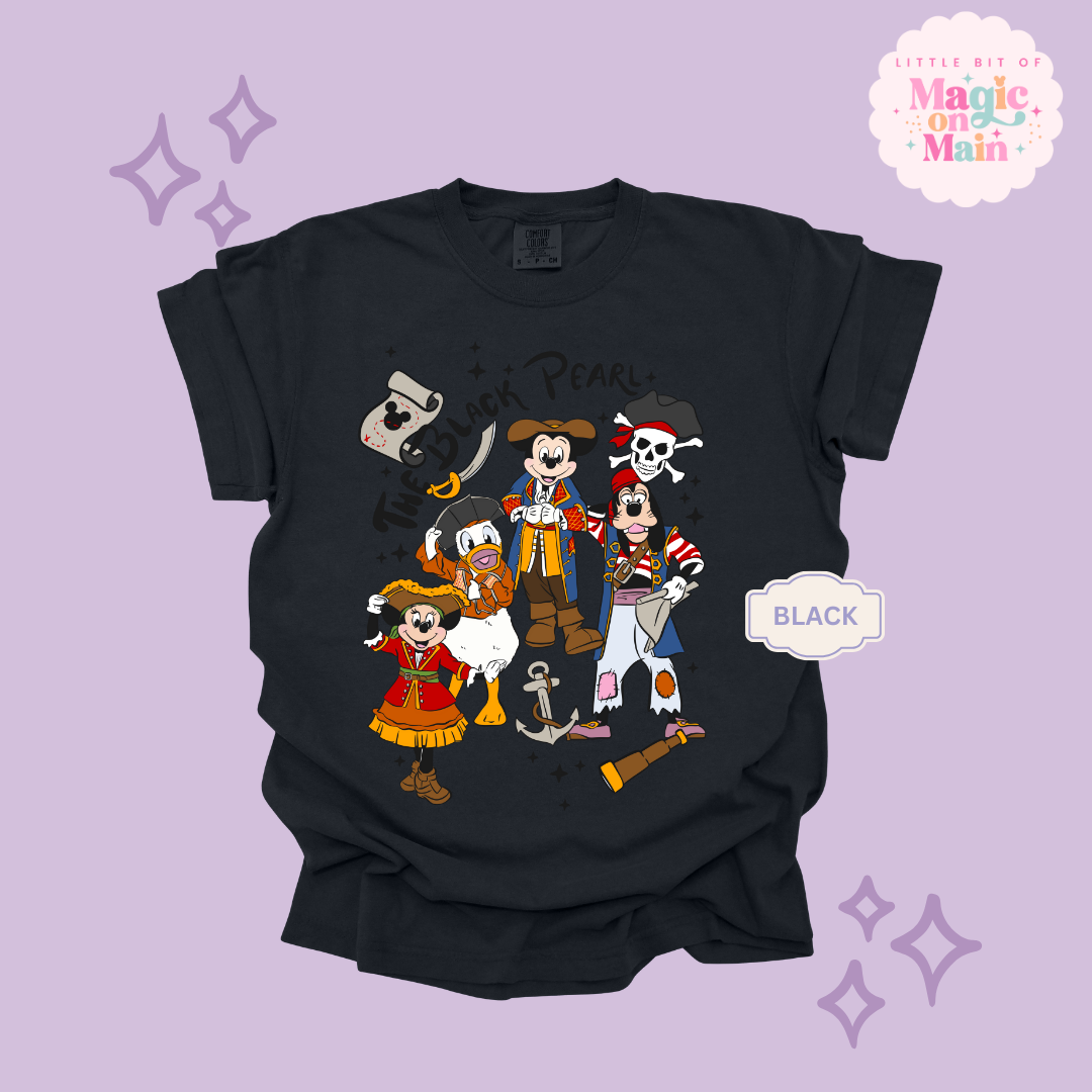 PRINTED PIRATES - ADULT T-SHIRT