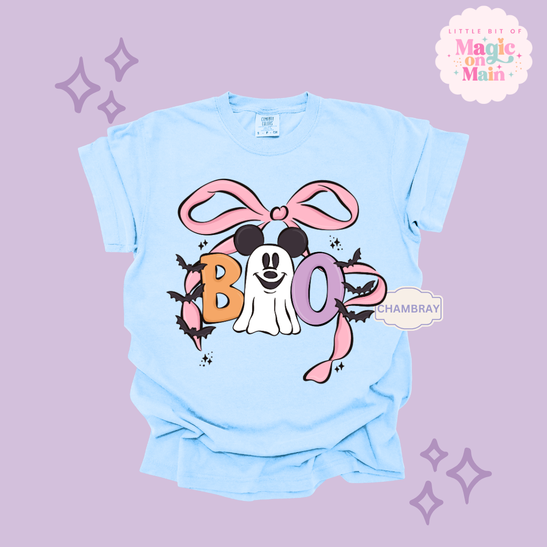 PRINTED BOO (no text) - ADULT T-SHIRT