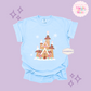 PRINTED GINGERBREAD CASTLE - EXCLUSIVE TO MoM - ADULT T-SHIRT