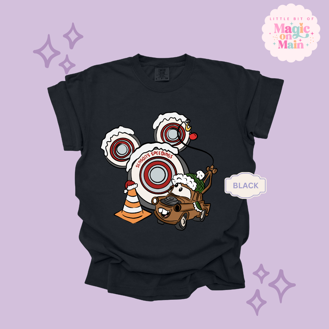 PRINTED SEASONS SPEEDINGS - ADULT T-SHIRT