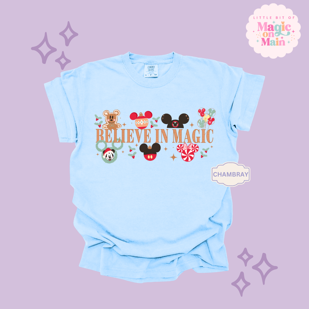 PRINTED BELIEVE IN MAGIC - EXCLUSIVE TO MoM  - ADULT T-SHIRT