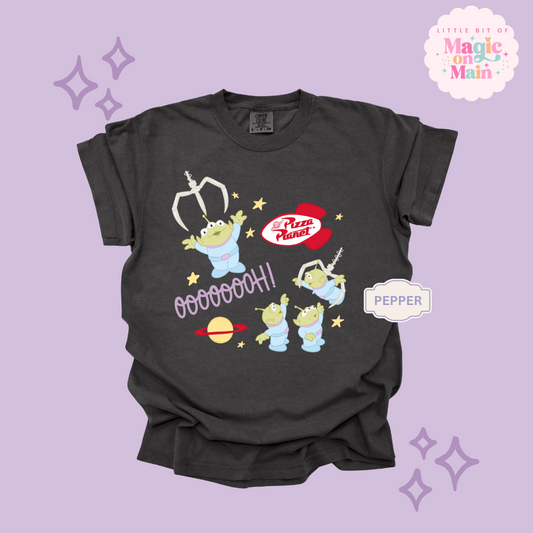 PRINTED ALIENS - EXCLUSIVE TO MoM - ADULT T-SHIRT