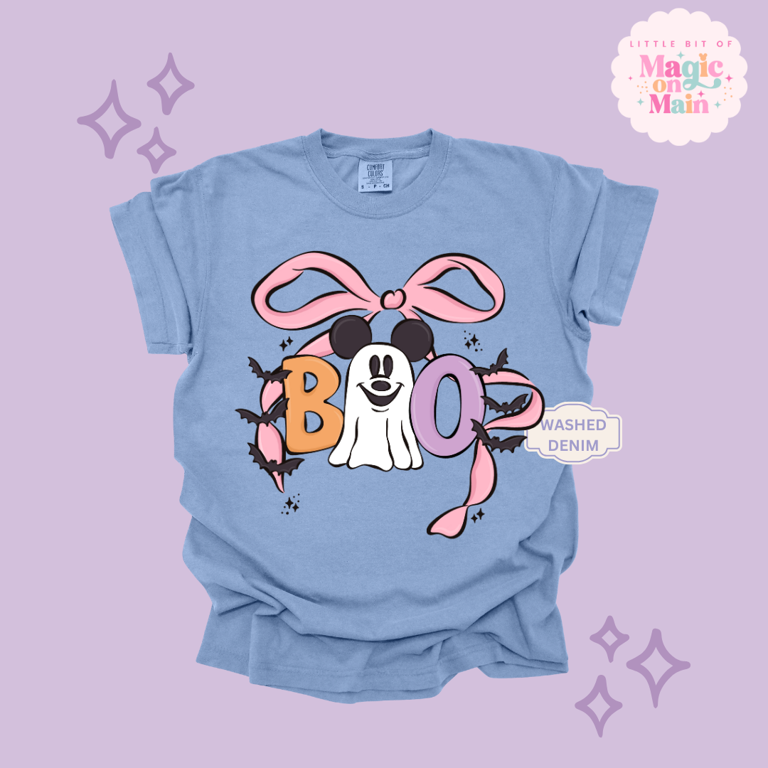 PRINTED BOO (no text) - ADULT T-SHIRT