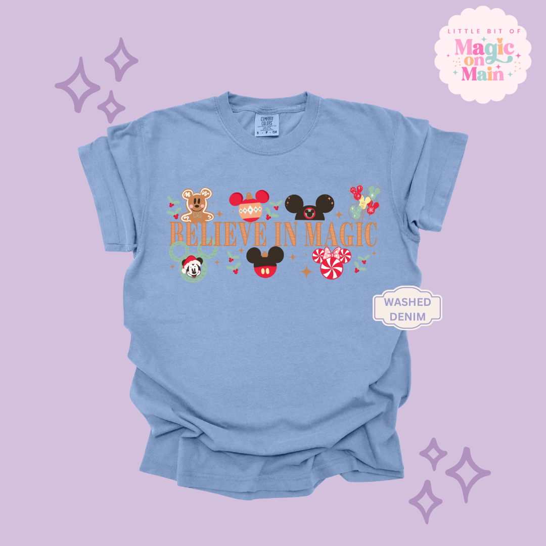 PRINTED BELIEVE IN MAGIC - EXCLUSIVE TO MoM  - ADULT T-SHIRT