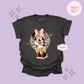 PRINTED MINNIE CHRISTMAS - ADULT T-SHIRT