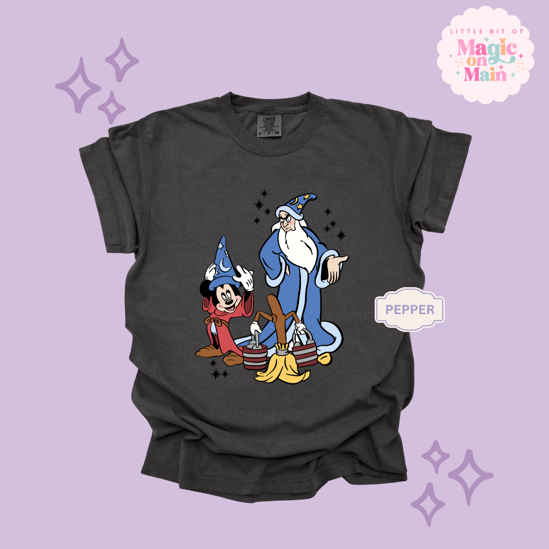 PRINTED SORCERER - ADULT T-SHIRT