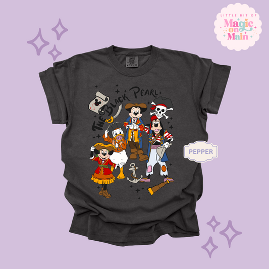 PRINTED PIRATES - ADULT T-SHIRT