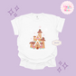 PRINTED GINGERBREAD CASTLE - EXCLUSIVE TO MoM - ADULT T-SHIRT