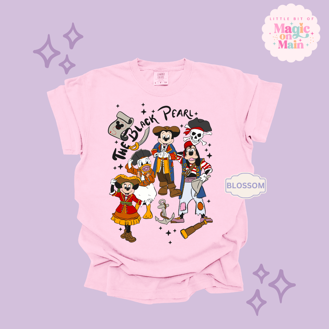 PRINTED PIRATES - ADULT T-SHIRT
