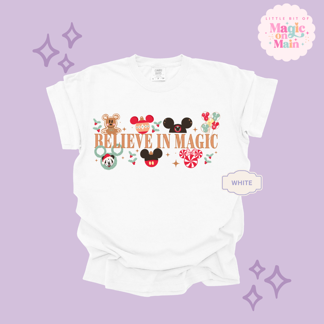 PRINTED BELIEVE IN MAGIC - EXCLUSIVE TO MoM  - ADULT T-SHIRT
