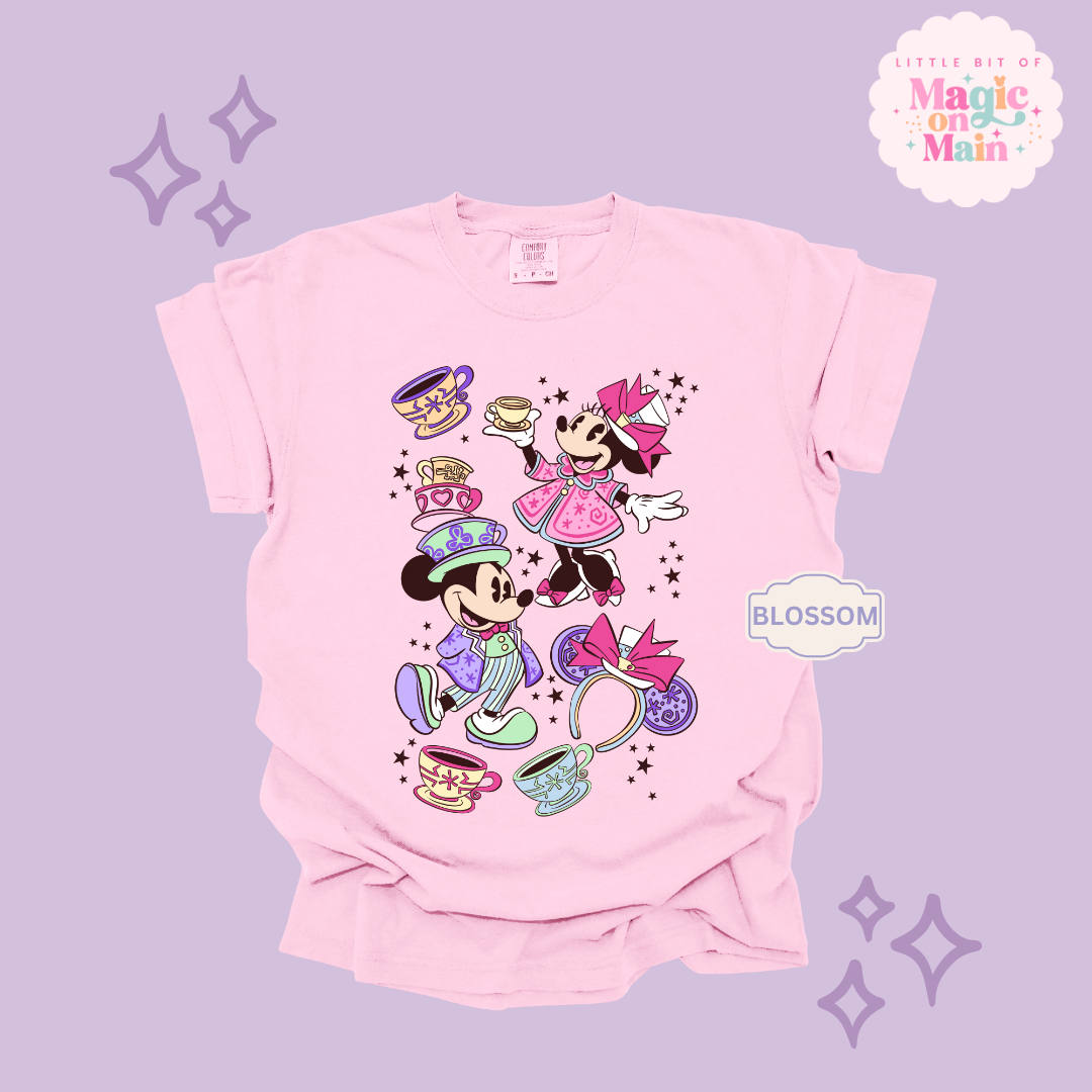 PRINTED MINNIES WONDERLAND - ADULT T-SHIRT