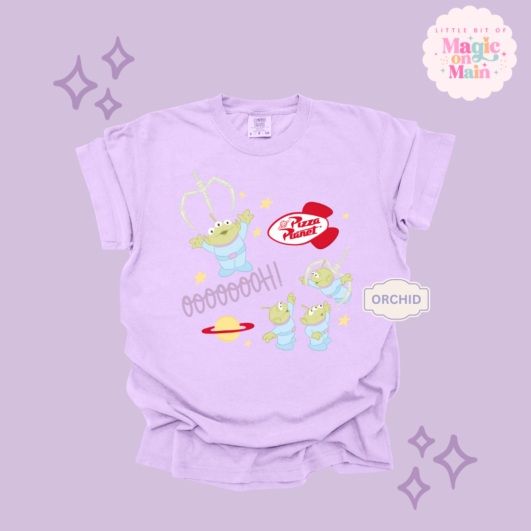 PRINTED ALIENS - EXCLUSIVE TO MoM - ADULT T-SHIRT