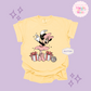 PRINTED MINNIE CHRISTMAS BALLERINA - ADULT T-SHIRT