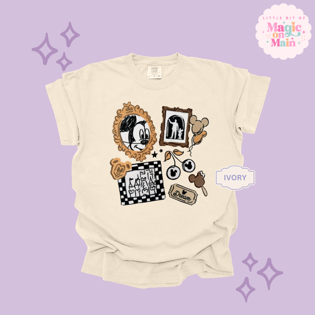 EMBROIDERED NEUTRAL MCKY - ADULT T-SHIRT 10039