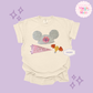 EMBROIDERED  EPCOT GIRLIE - EXCLUSIVE TO MoM - ADULT T-SHIRT 10042