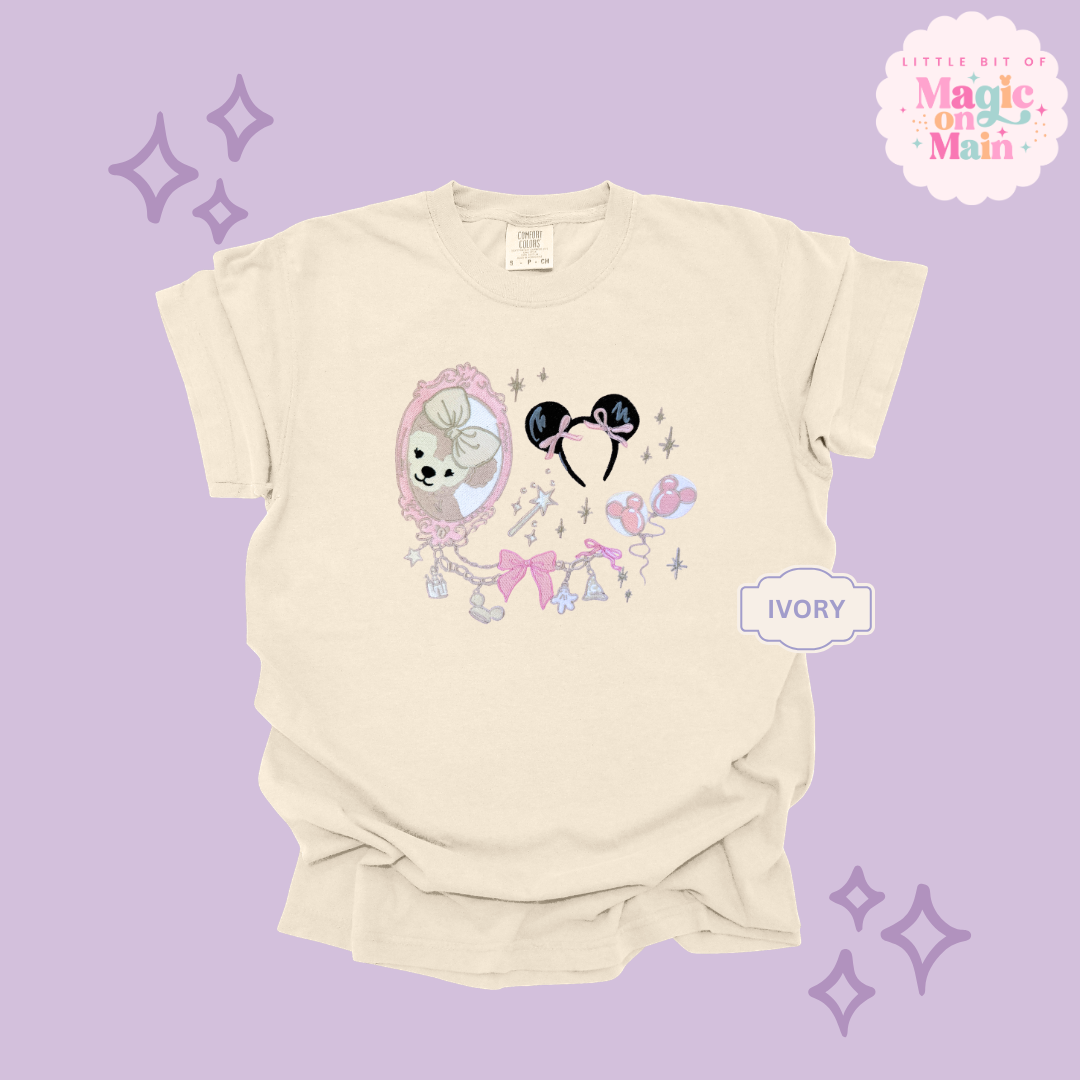 EMBROIDERED PARK GIRLIE - ADULT T-SHIRT 10052
