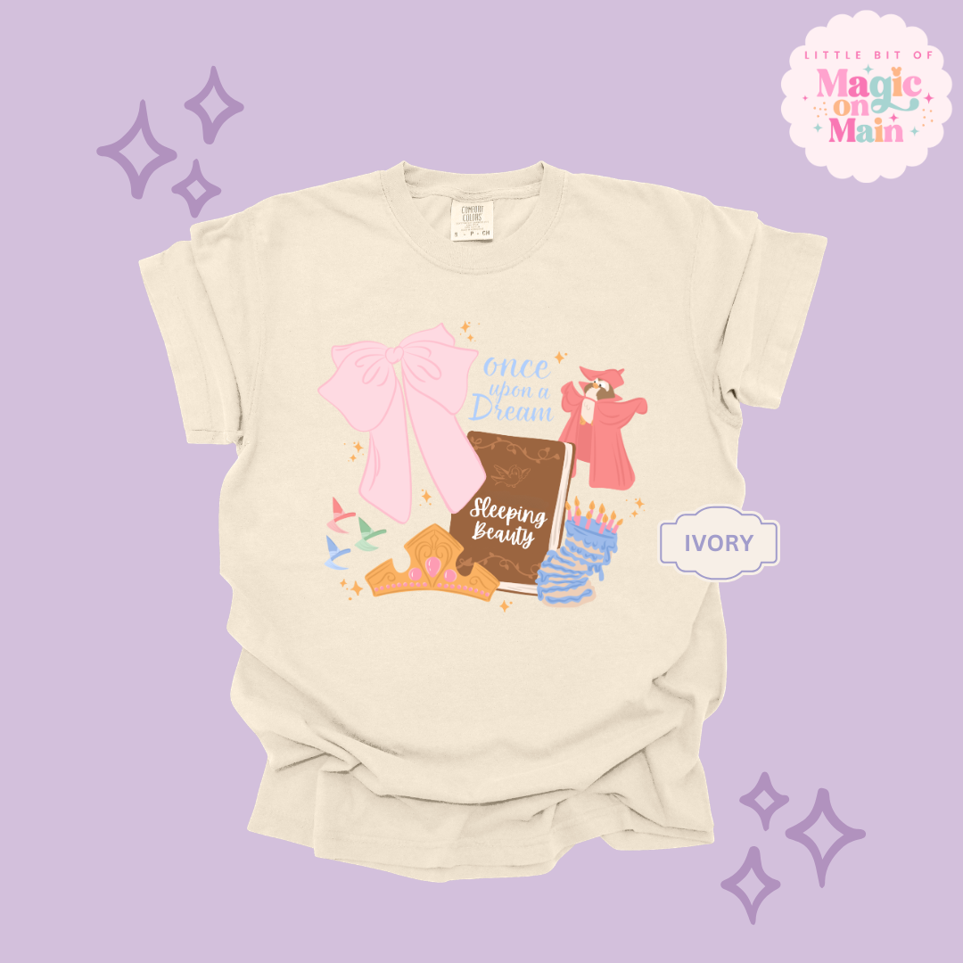 PRINTED ONCE UPON A DREAM - EXCLUSIVE TO MoM - ADULT T-SHIRT 10048