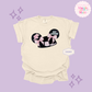 EMBROIDERED PINK LMQ HAT  - EXCLUSIVE COLLAB - ADULT T-SHIRT 10053