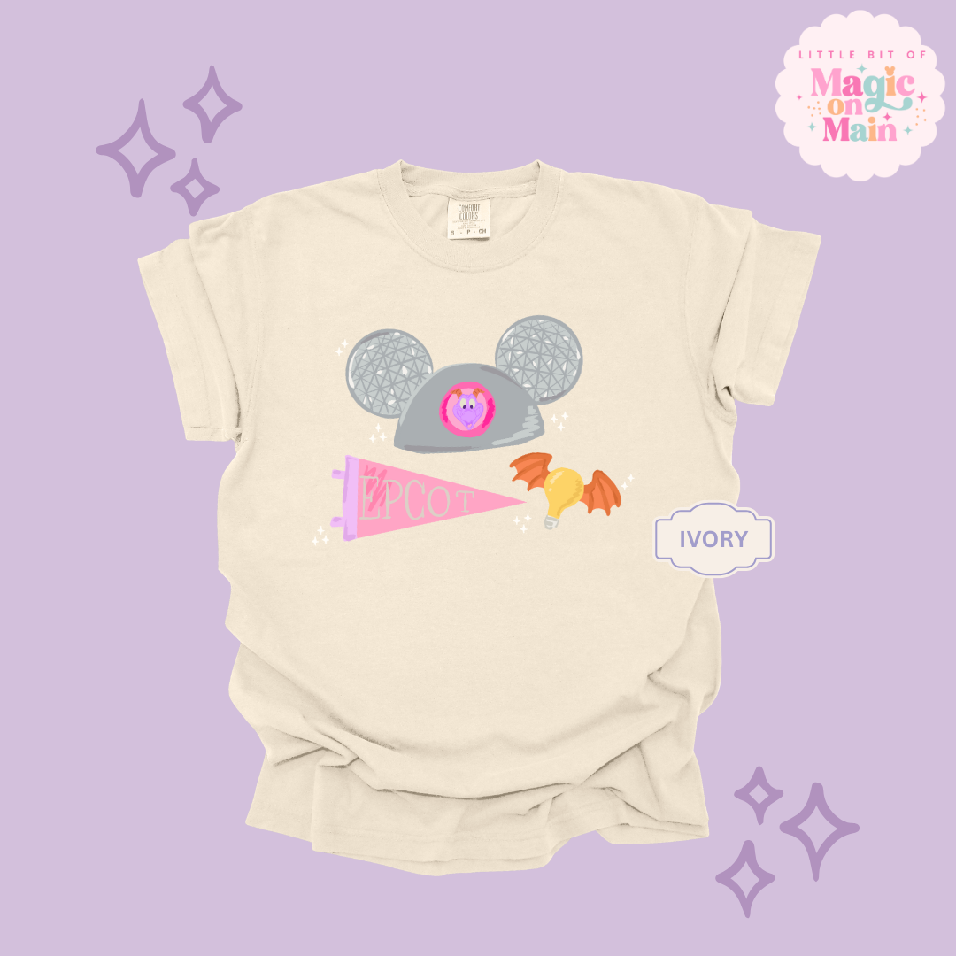 PRINTED EPCOT GIRLIE - EXCLUSIVE TO MoM - ADULT T-SHIRT 10042