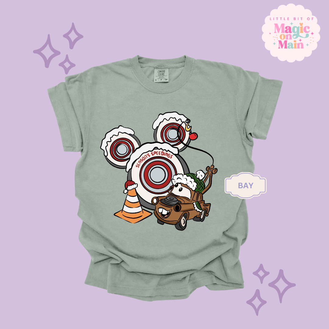 PRINTED SEASONS SPEEDINGS - ADULT T-SHIRT