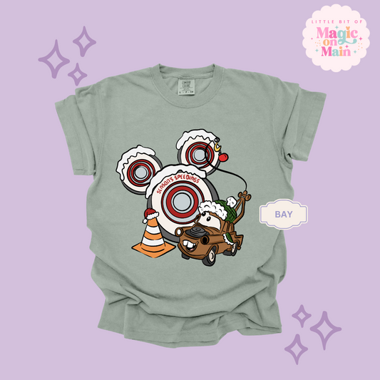 PRINTED SEASONS SPEEDINGS - ADULT T-SHIRT