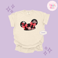 EMBROIDERED RED LMQ HAT  - EXCLUSIVE COLLAB - ADULT T-SHIRT 10053