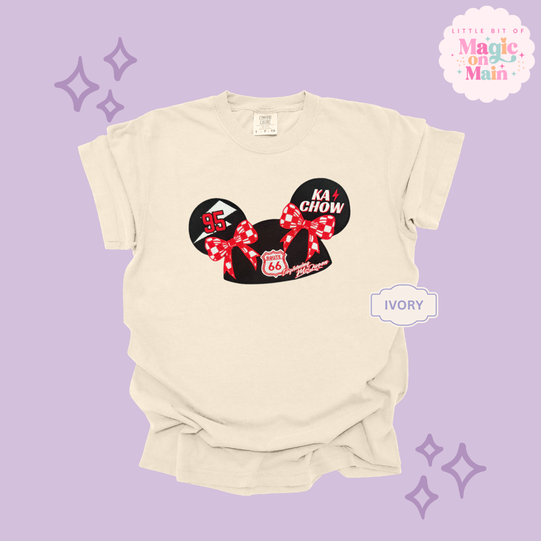 EMBROIDERED RED LMQ HAT  - EXCLUSIVE COLLAB - ADULT T-SHIRT 10053