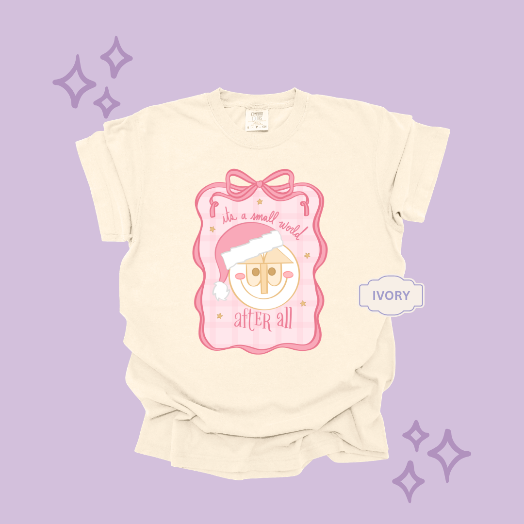 PRINTED SML WORLD COQUETTE - EXCLUSIVE TO MoM - ADULT T-SHIRT