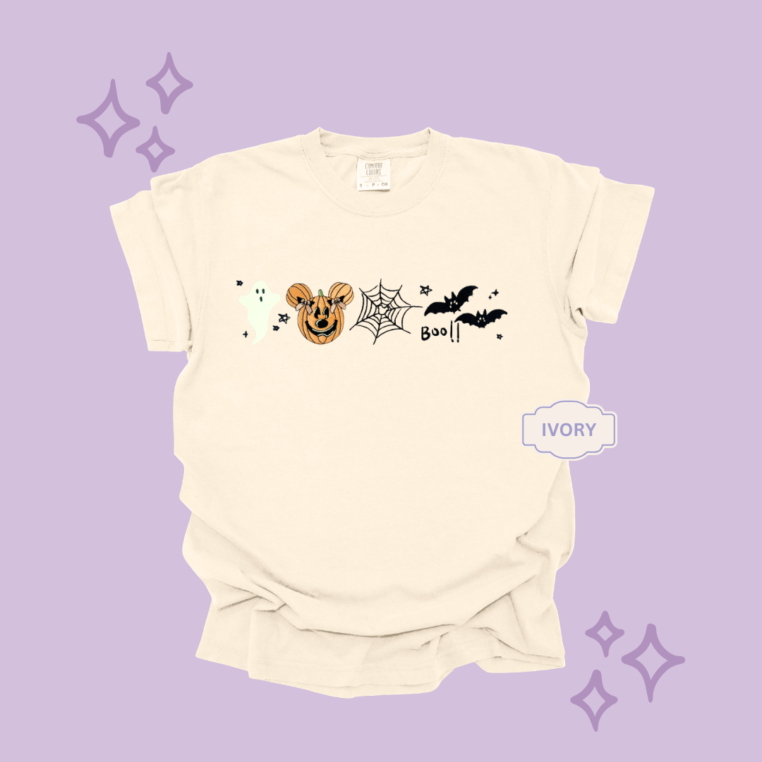 EMBROIDERED BOO CREW - EXCLUSIVE TO MoM- ADULT T-SHIRT
