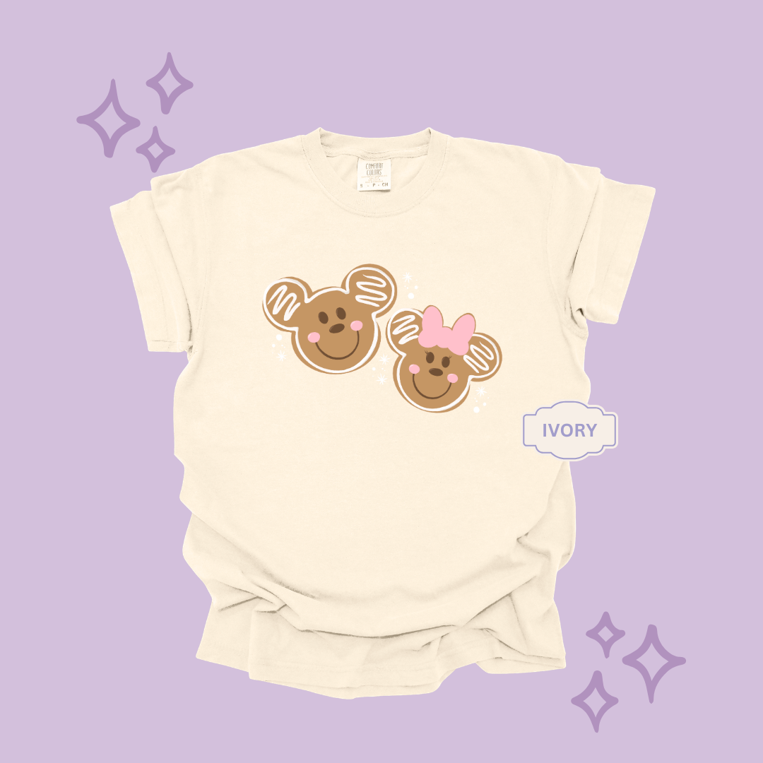 PRINTED GINGERBREAD - EXCLUSIVE TO MoM - ADULT T-SHIRT