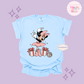 PRINTED MINNIE CHRISTMAS BALLERINA - ADULT T-SHIRT