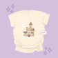 EMBROIDERED GINGERBREAD CASTLE - EXCLUSIVE TO MoM- ADULT T-SHIRT