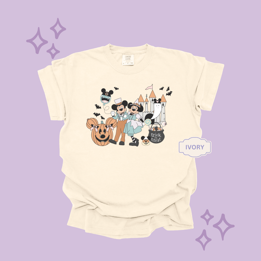 PRINTED MAIN ST HALLOWEEN - EXCLUSIVE TO MoM - ADULT T-SHIRT