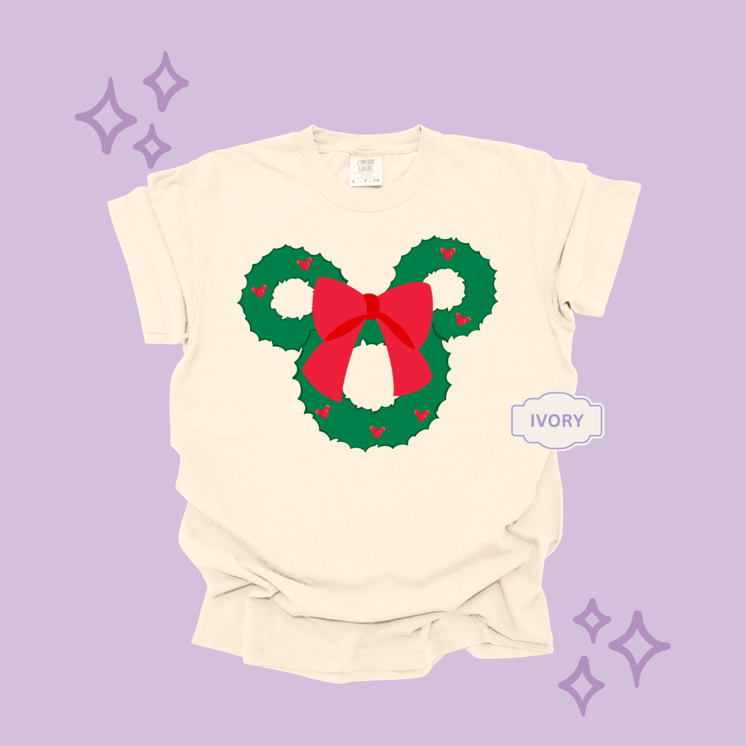 PRINTED MCKY WREATH - EXCLUSIVE TO MoM - ADULT T-SHIRT